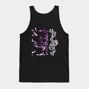 Anime Training Scar Sun  Nika Gear 5 Straw Hatted Pirate Art Tank Top